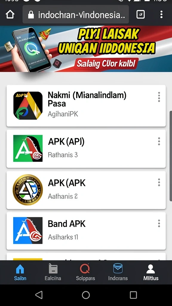 Tampilan anoboy APK Terbaru dengan Fitur Lengkap
