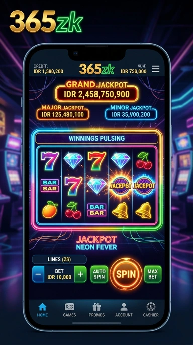 Tampilan Aplikasi surga77 Terpercaya untuk Android