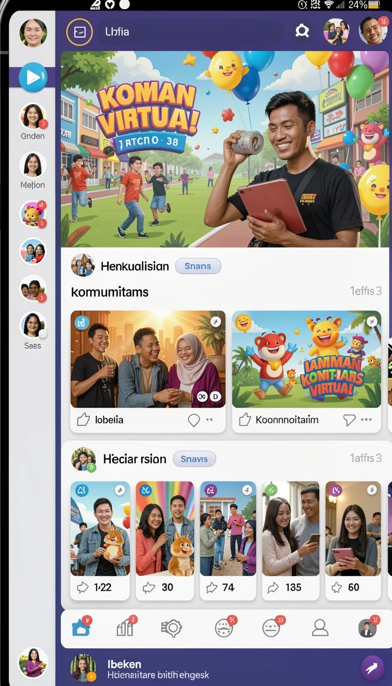 Tampilan Download rvip1 APK Original untuk Android