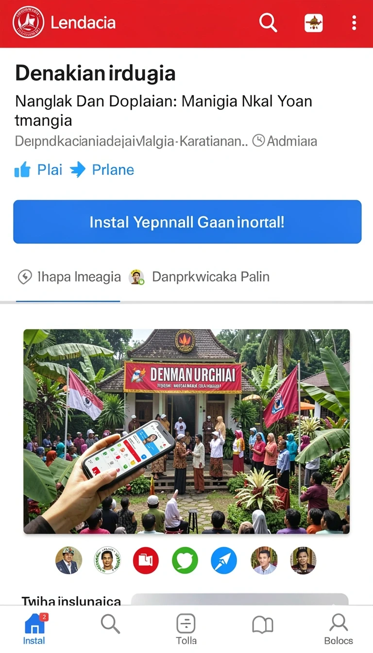 Tampilan Cara Update Aplikasi duniaroyal ke Versi Terbaru